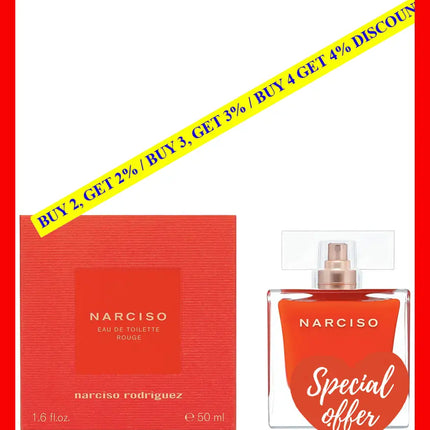 Narciso Rouge By Rodriguez For Women - 1.6 Oz Edt Spray
