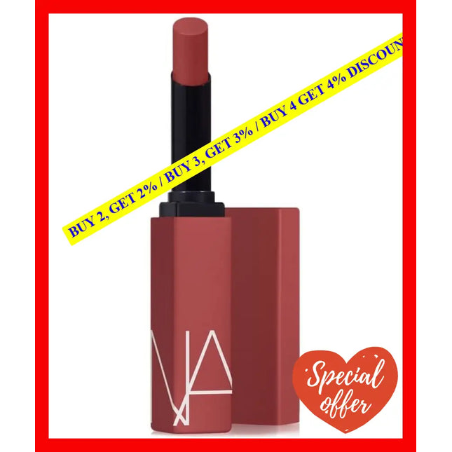 Nars Powermatte Lipstick-Thunder Kiss 115 1.5 Gms For Women - 194251133553