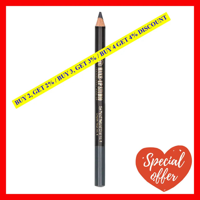 Natural Liner Pencil - 4 Grey By Make-Up Studio For Women 1 Pc Eyeliner