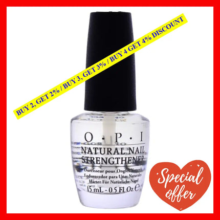 Natural Nail Strengthener Ntt60 By Opi For Women - 0.5 Oz