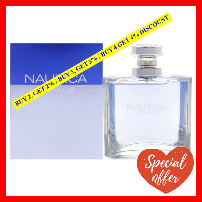 Nautica Voyage By For Men - 3.3 Oz Edt Spray