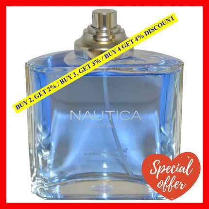 Nautica Voyage By For Men - 3.3 Oz Edt Spray (Tester)