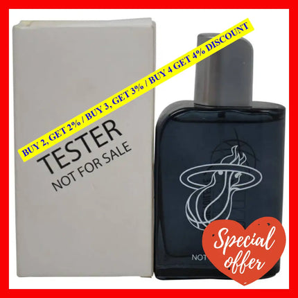Nba Miami Heat By For Men - 3.4 Oz Edt Spray (Tester)