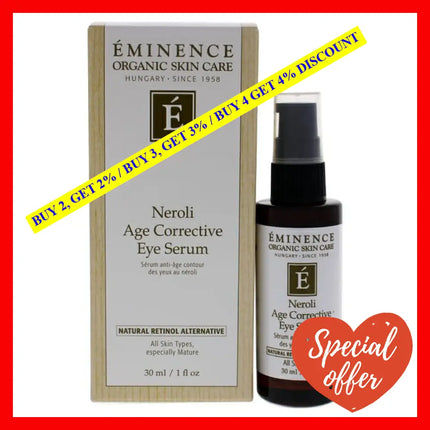 Neroli Age Corrective Eye Serum By Eminence For Unisex - 1 Oz