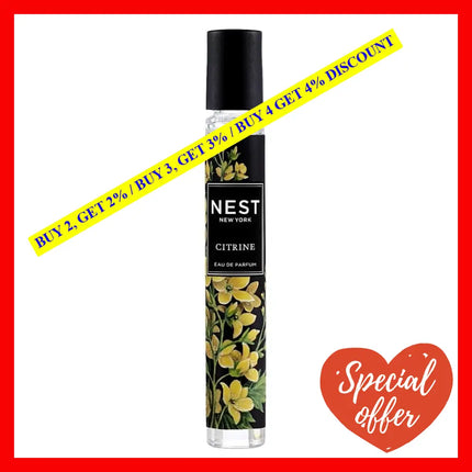 Nest Fragrances Citrine Eau De Parfum 8 Ml Rollerball