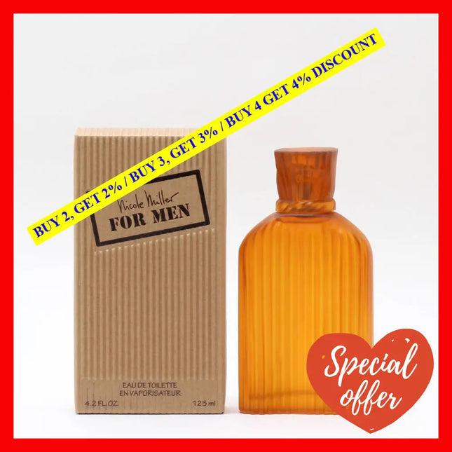 Nicole Miller By For Men - 4.2 Oz Edt Spray