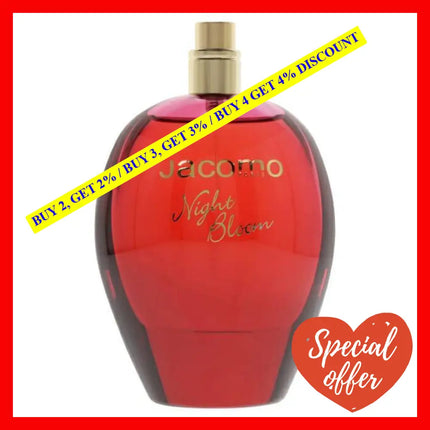 Night Bloom By Jacomo For Women - 3.4 Oz Edp Spray (Tester)