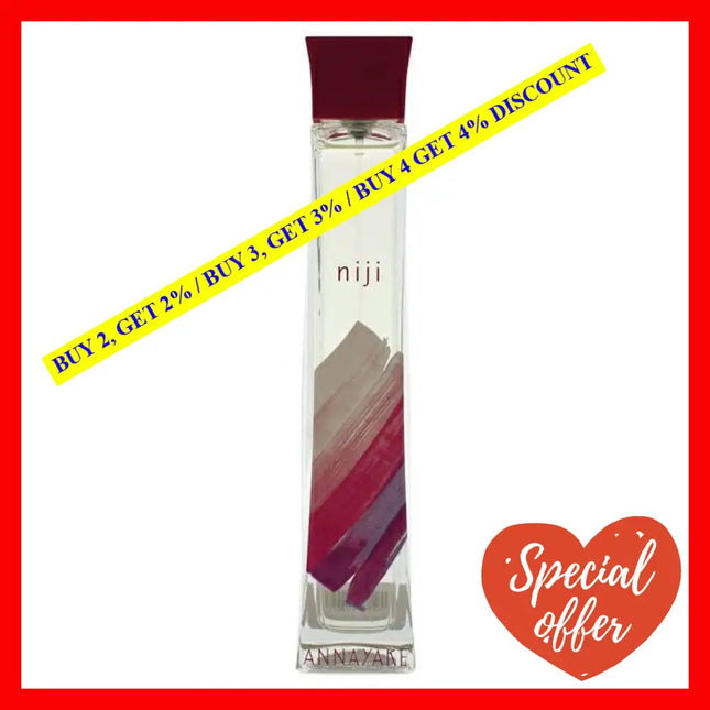 Niji By Annayake For Women - 3.4 Oz Edt Spray (Tester)