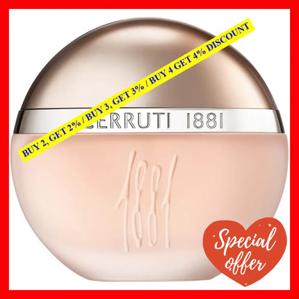 Nino Cerruti Pour Femme Eau De Toilette For Women 3.4 Oz / 100 Ml