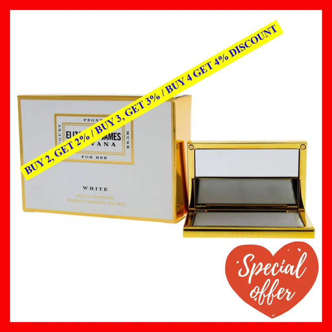 Nirvana White By Elizabeth And James For Women - 0.14 Oz Solid Perfume