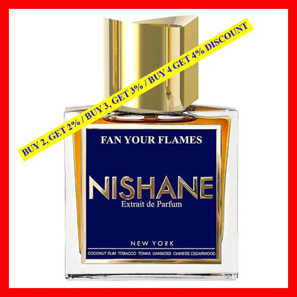 Nishane Fan Your Flames Unisex Extrait De Parfum Spray 1.7Oz/50Ml