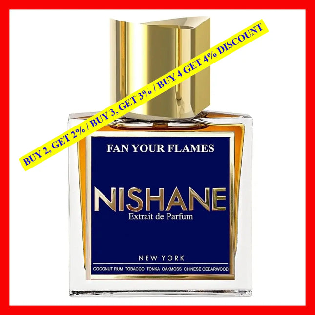 Nishane Fan Your Flames Unisex Extrait De Parfum Spray 1.7Oz/50Ml
