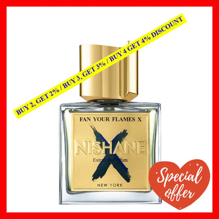 Nishane Fan Your Flames X Extrait De Parfum Spray 1.7Oz - 50Ml