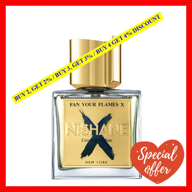 Nishane Fan Your Flames X Extrait De Parfum Spray 1.7Oz - 50Ml