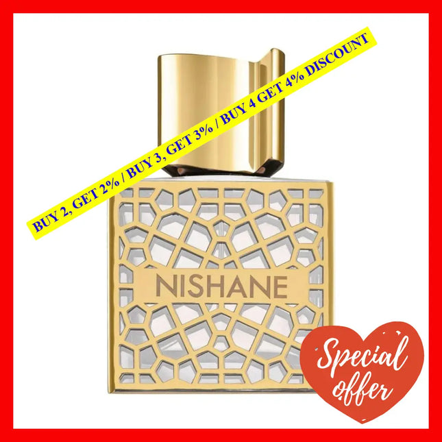 Nishane Hacivat Oud Extrait De Parfum For Men 1.7 Oz / 50 Ml