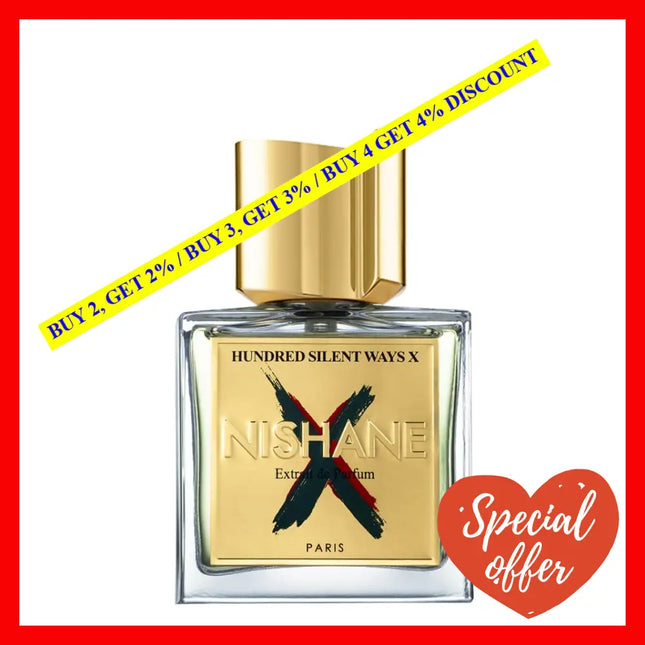Nishane Hundred Silent Ways X Extrait De Parfum Spray 1.7Oz - 50Ml
