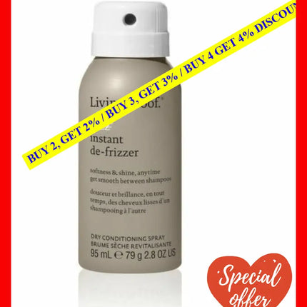 No-Frizz Instant De-Frizzer Dry Conditioning Spray By Living Proof For Unisex - 2.8 Oz Conditioner