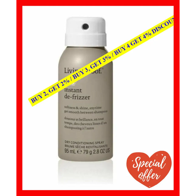 No-Frizz Instant De-Frizzer Dry Conditioning Spray By Living Proof For Unisex - 2.8 Oz Conditioner