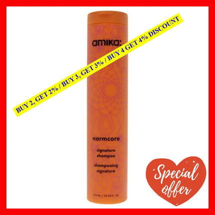 Normcore Signature Shampoo By Amika For Unisex - 9.2 Oz