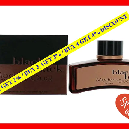 Nuparfums Group Black Is Modern Oud Eau De Toilette 3.4 Ounce