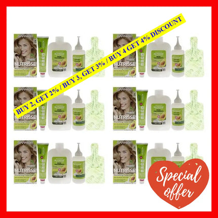 Nutrisse Nourishing Color Creme - 82 Champagne Blonde By Garnier For Unisex 1 Application Hair Pack