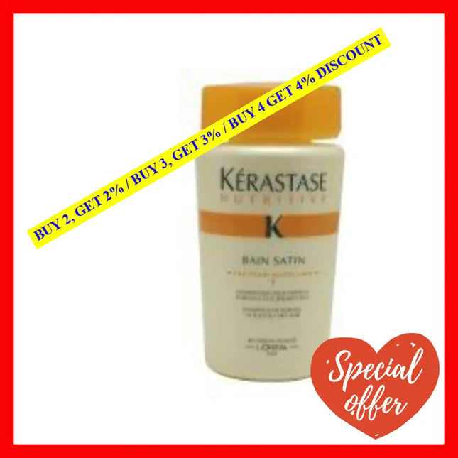 Nutritive Bain Satin 1 Shampoo By Kerastase For Unisex - 34 Oz