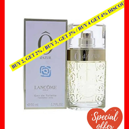 O Dazur By Lancome For Women - 1.7 Oz Edt Spray