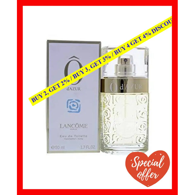 O Dazur By Lancome For Women - 1.7 Oz Edt Spray