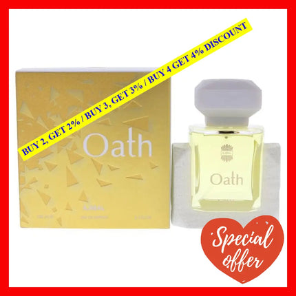 Oath By Ajmal For Women - 3.4 Oz Edp Spray
