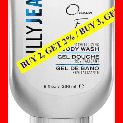 Ocean Front Revitalizing Body Wash By Billy Jealousy For Men - 8 Oz