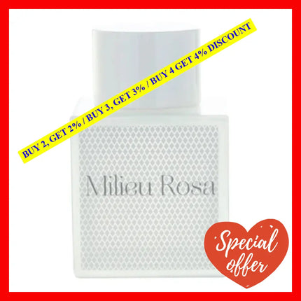 Odin Milieu Rosa Eau De Parfum Ml Spray Unisex 3.4 Oz / 100