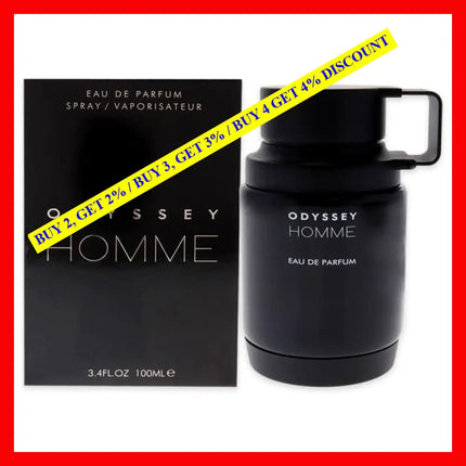 Odyssey By Armaf For Men - 3.4 Oz Edp Spray