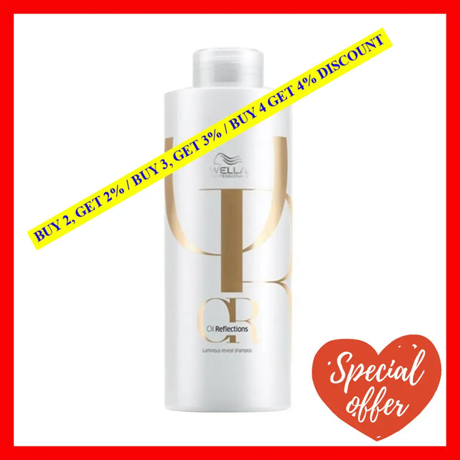 Oil Reflections Luminous Reveal Shampoo By Wella For Unisex - 33.8 Oz