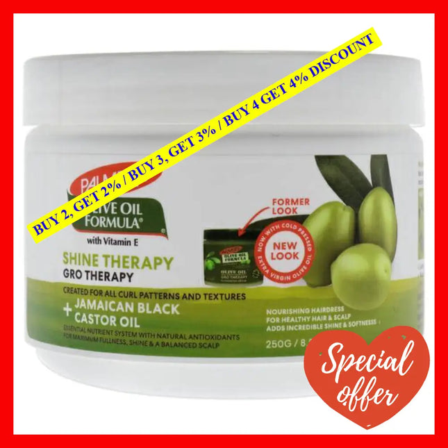 Olive Oil Gro Therapy By Palmers For Unisex - 8.8 Oz Balm