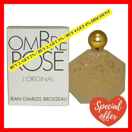 Ombre Rose By Jean Charles Brosseau For Women - 3.4 Oz Edt Spray
