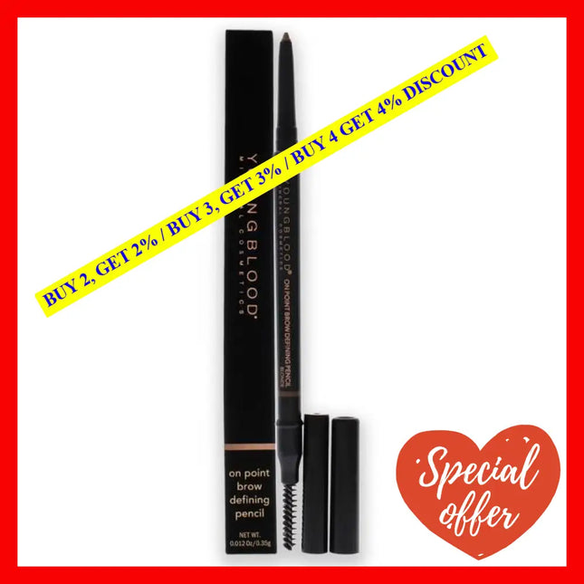 On Point Brow Defining Pencil - Blonde By Youngblood For Women 0.012 Oz Eyebrow
