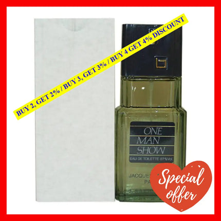 One Man Show By Jacques Bogart For Men - 3.33 Oz Edt Spray (Tester)