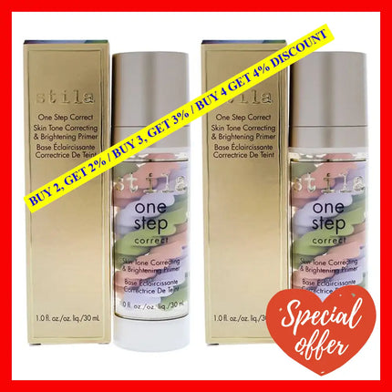 One Step Correct By Stila For Women - 1 Oz Concealer Pack Of 2