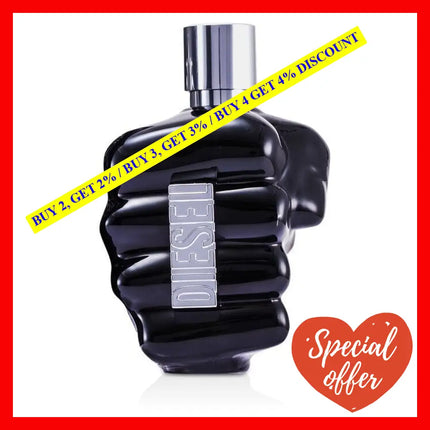 Only The Brave Tattoo By Diesel For Men - 4.2 Oz Edt Spray