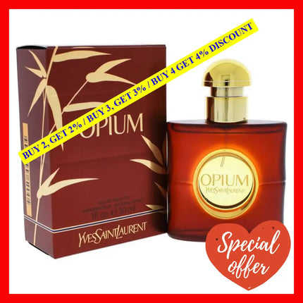 Opium By Yves Saint Laurent For Women - 1 Oz Edt Spray