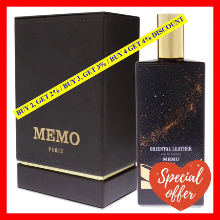 Oriental Leather By Memo Paris For Unisex - 2.53 Oz Edp Spray