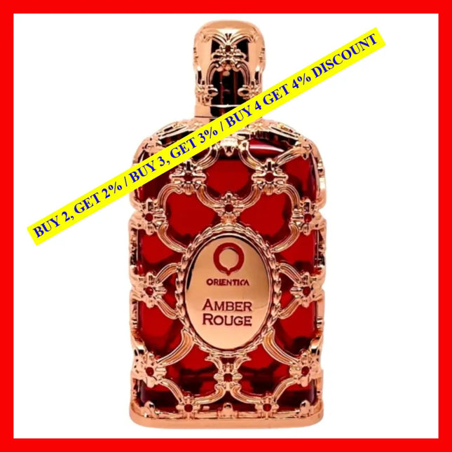 Orientica Amber Rouge Eau De Parfum Spray 2.7Oz/80 Ml