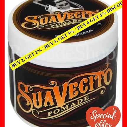 Original Pomade By Suavecito For Men - 4 Oz