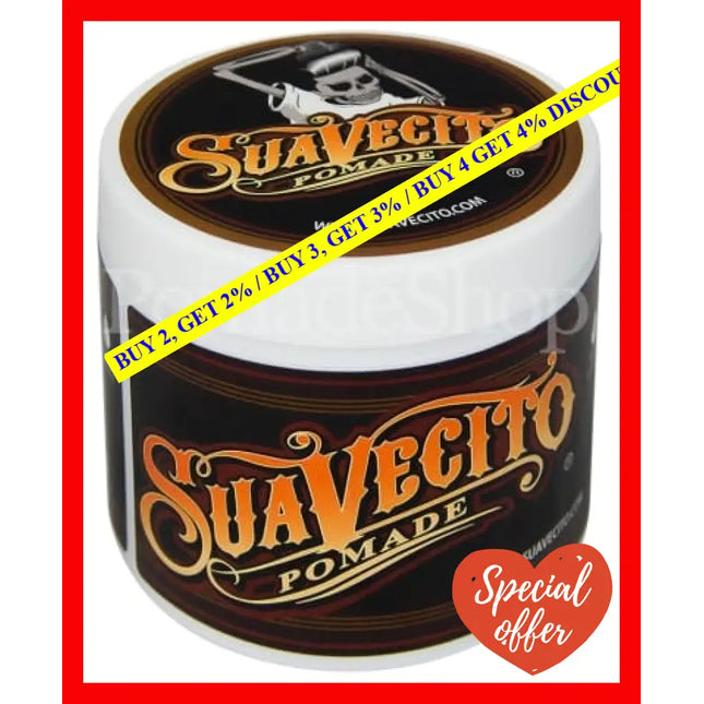 Original Pomade By Suavecito For Men - 4 Oz