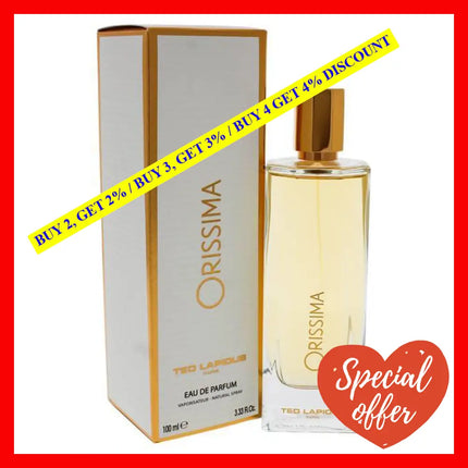 Orissima By Ted Lapidus For Women - 3.3 Oz Edp Spray