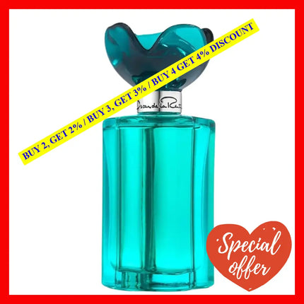 Oscar De La Renta Jasmine Eau Toilette For Women 3.4 Oz / 100 Ml