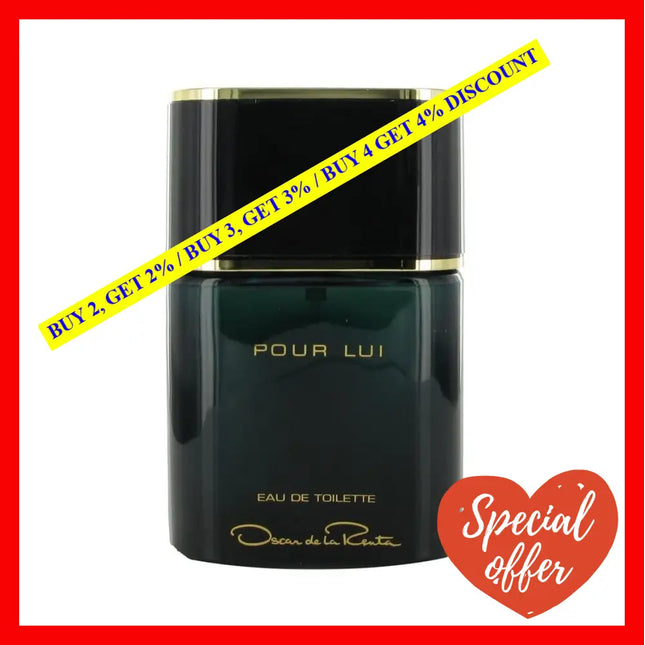 Oscar Pour Lui By De La Renta For Men - 3 Oz Edt Spray
