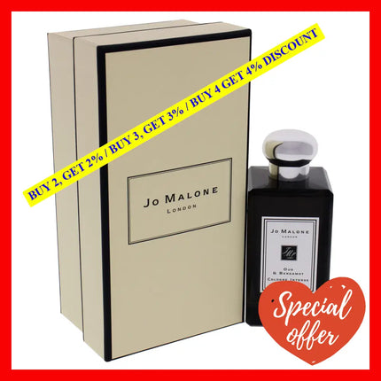 Oud And Bergamot Intense By Jo Malone For Unisex - 3.4 Oz Cologne Spray