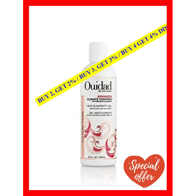 Ouidad Advanced Climate Control Heat & Humidity Gel 8.5 Fl Oz