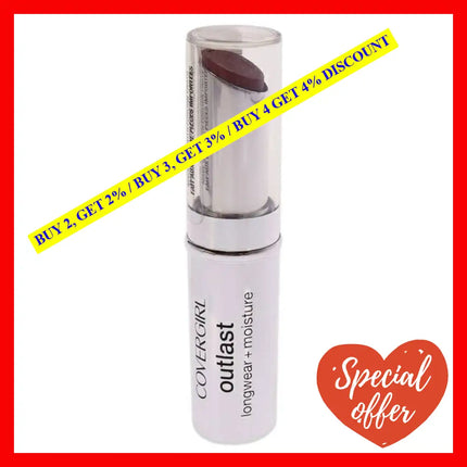 Outlast Longwear Moisturizing Lipstick - 955 Amazing Auburn By Covergirl For Women 0.12 Oz